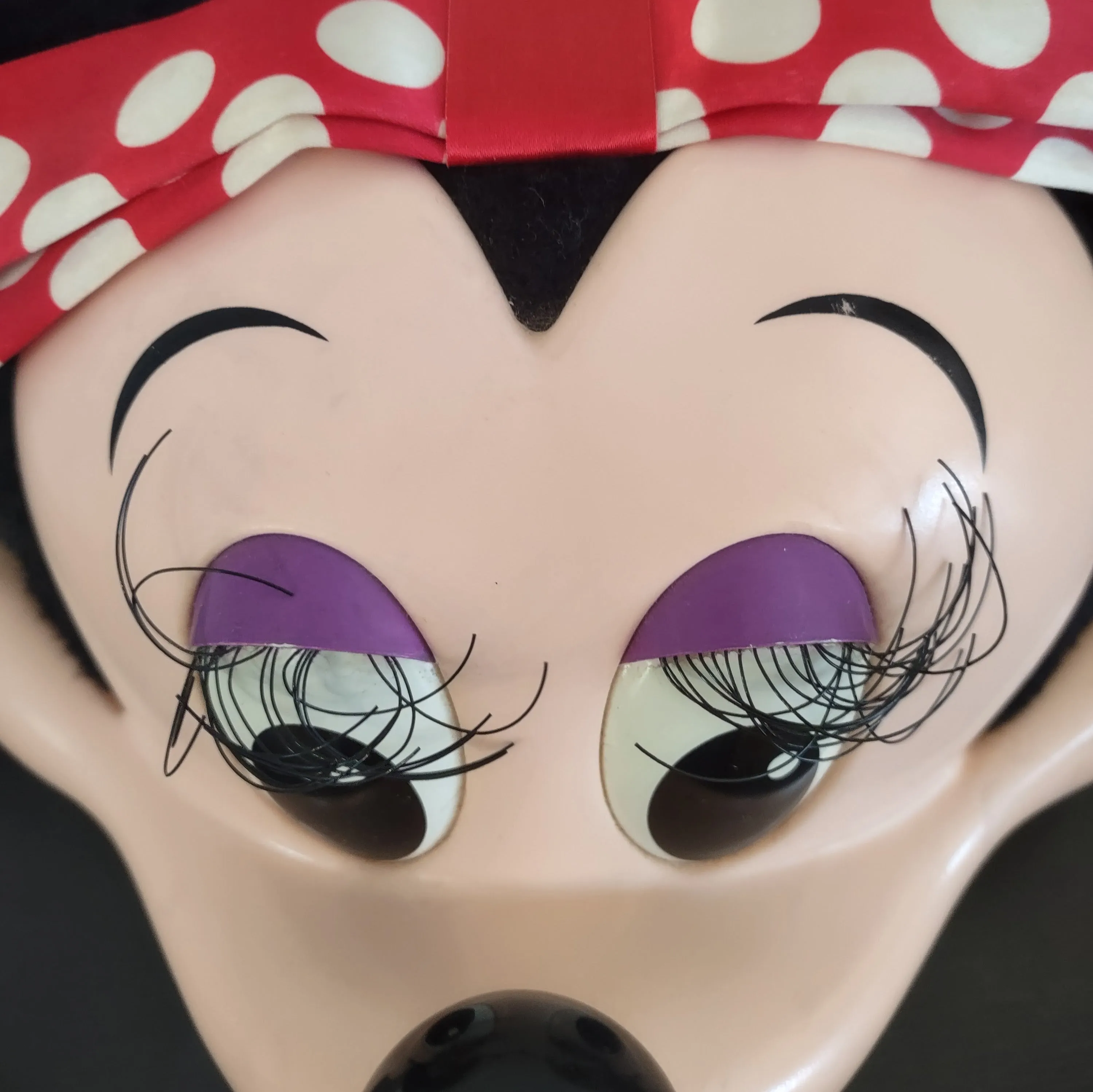 Vintage 1990's Disney Character Fashions Minnie Mouse Hat Adjustable One Size