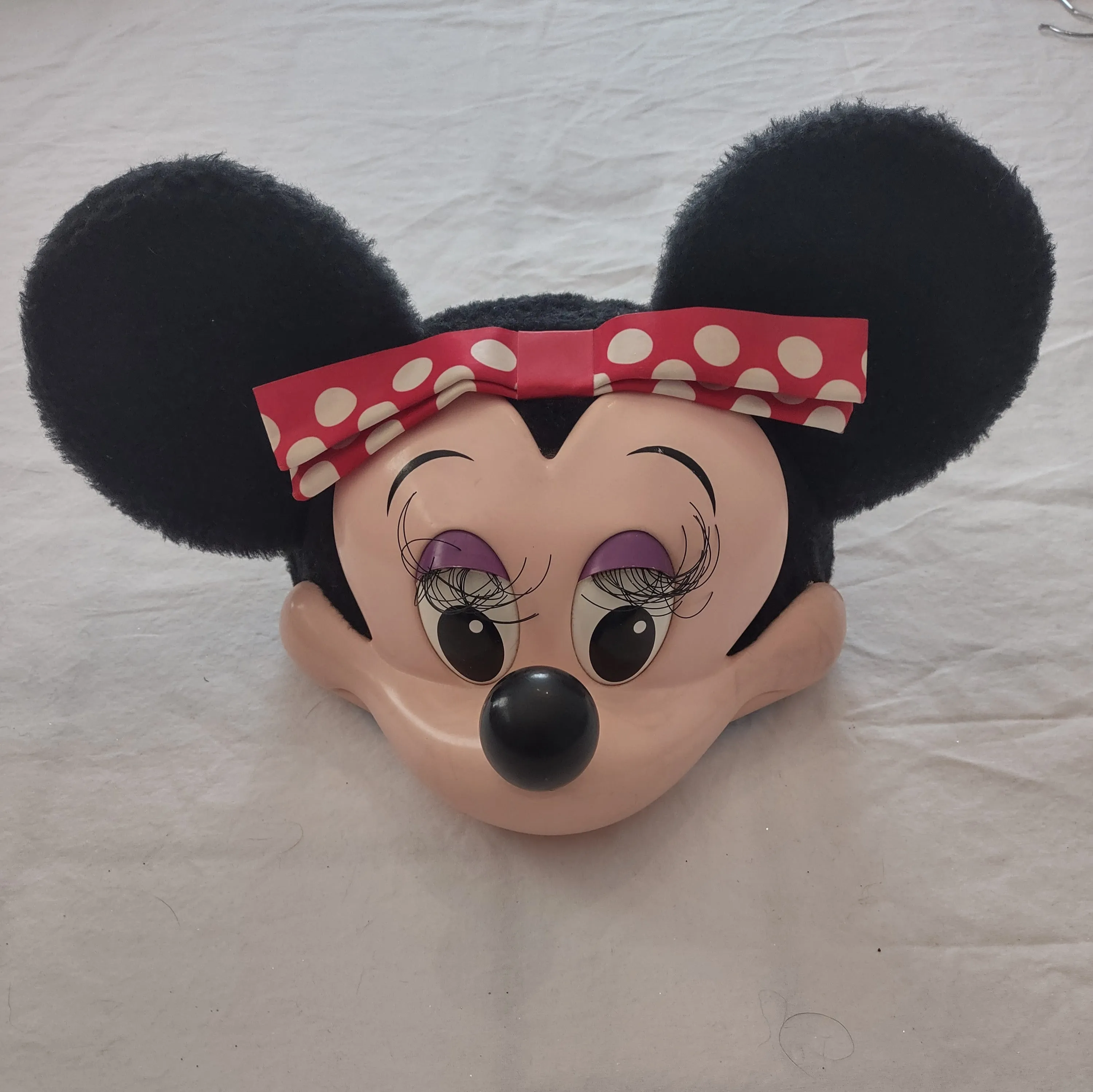 Vintage 1990's Disney Character Fashions Minnie Mouse Hat Adjustable One Size