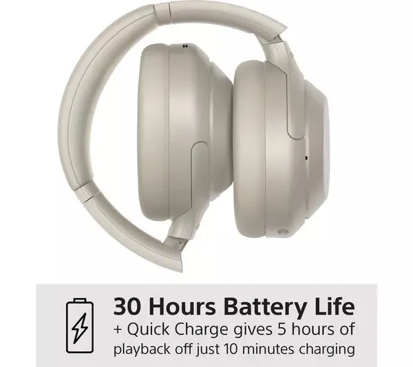 Wireless Noise Cancelling Headphones Silver | WH-1000XM4SCE7