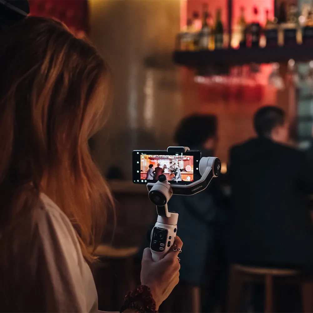 Zhiyun Smooth 5S Professional Smartphone Gimbal - WHITE